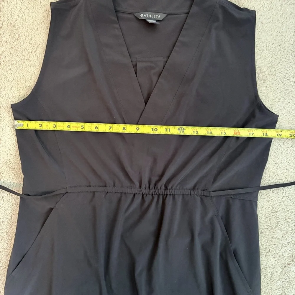 ATHLETA Women's Size XS Marlow Maxi Dress Black Lightweight‎ Sleeveless